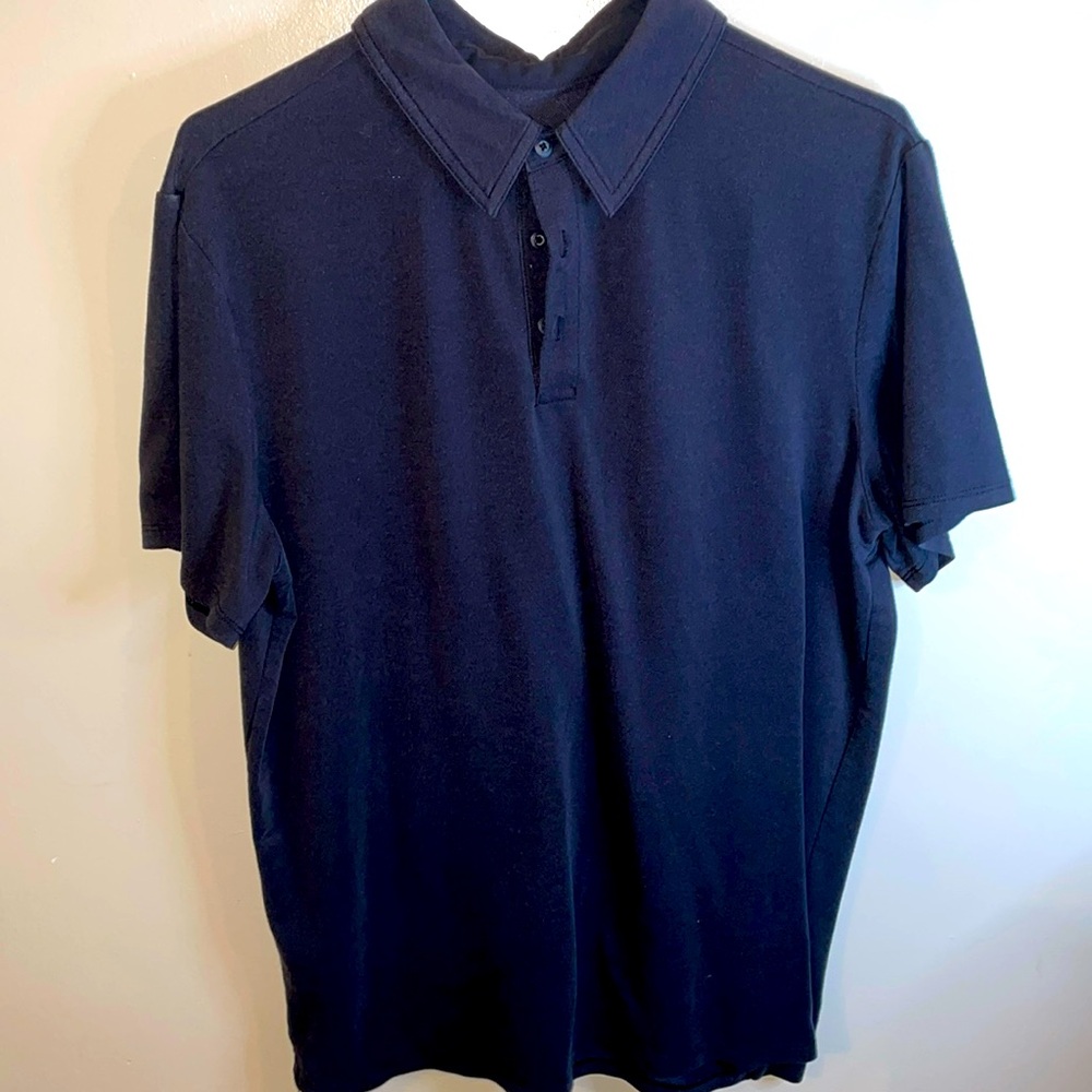 Men’s Large black All In Motion polo shirt
